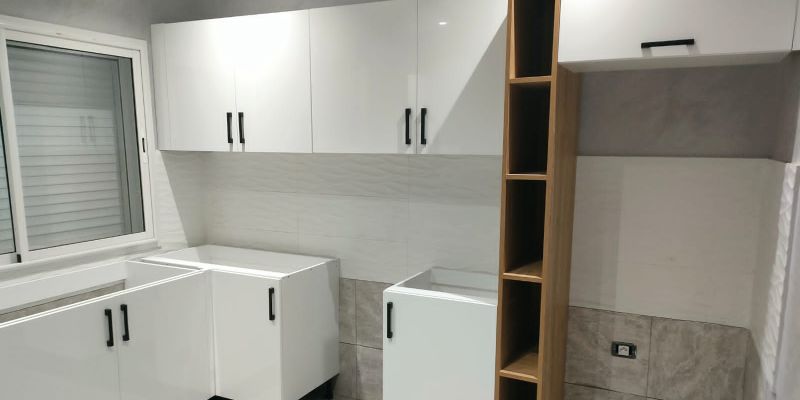 meubles de cuisine bois Tunisie