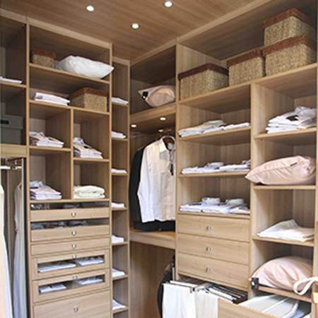 Dressing en bois sur mesure