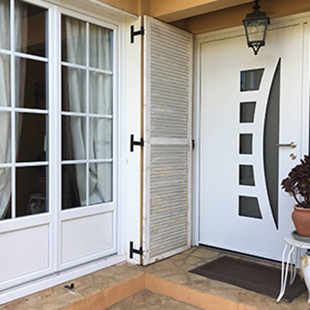 Portes d'extérieur en bois